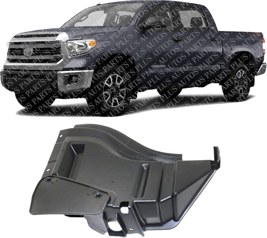 Front Fender Liner Left Driver Side Direct Replacement Compatible With 2014-2021 Toyota Tundra TO1248192 538060C040