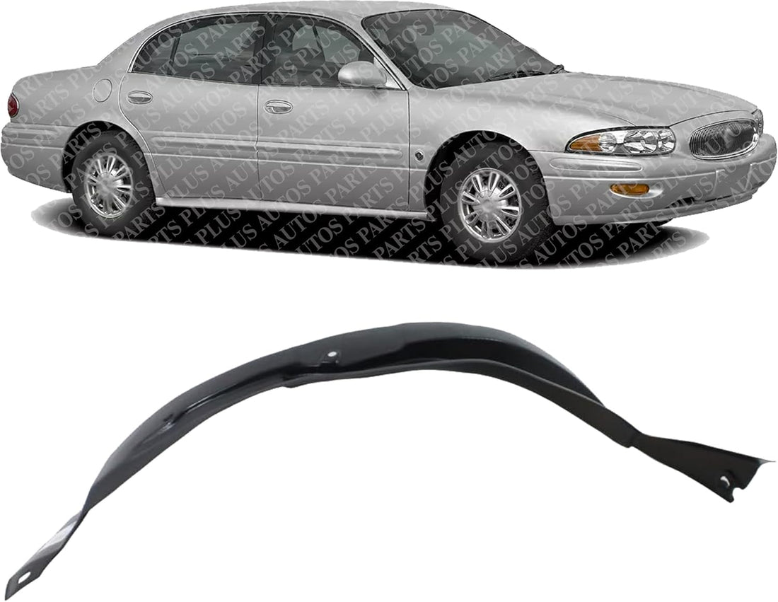 Front Fender Liner Right Passenger Side Direct Replacement Compatible With 2000-2005 Buick LeSabre GM1249128 25717843