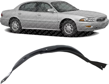 Front Fender Liner Right Passenger Side Direct Replacement Compatible With 2000-2005 Buick LeSabre GM1249128 25717843