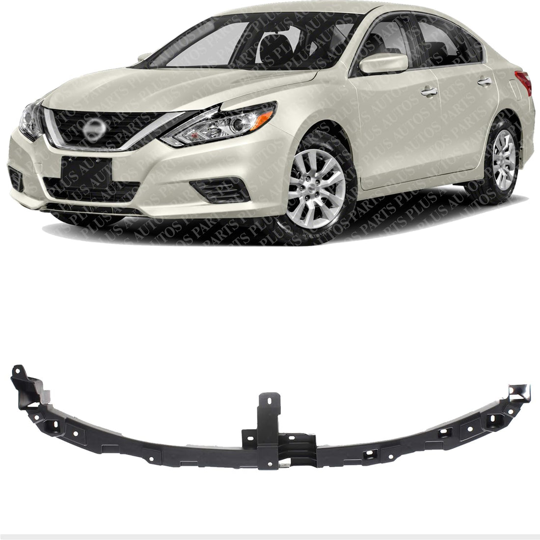 AUTOS PARTS PLUS Front Bumper Upper Retainer Direct Replacement Compatible With 2016-2018 Nissan Altima NI1035112 622409HS0A