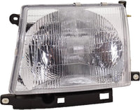 Front Head Light + Corner & Signal Lamp Set Of 6 Left Driver & Right Passenger Side Direct Replacement Compatible With 1998-2000 Toyota Tacoma 4WD TO2503120 TO2502120 TO2520154