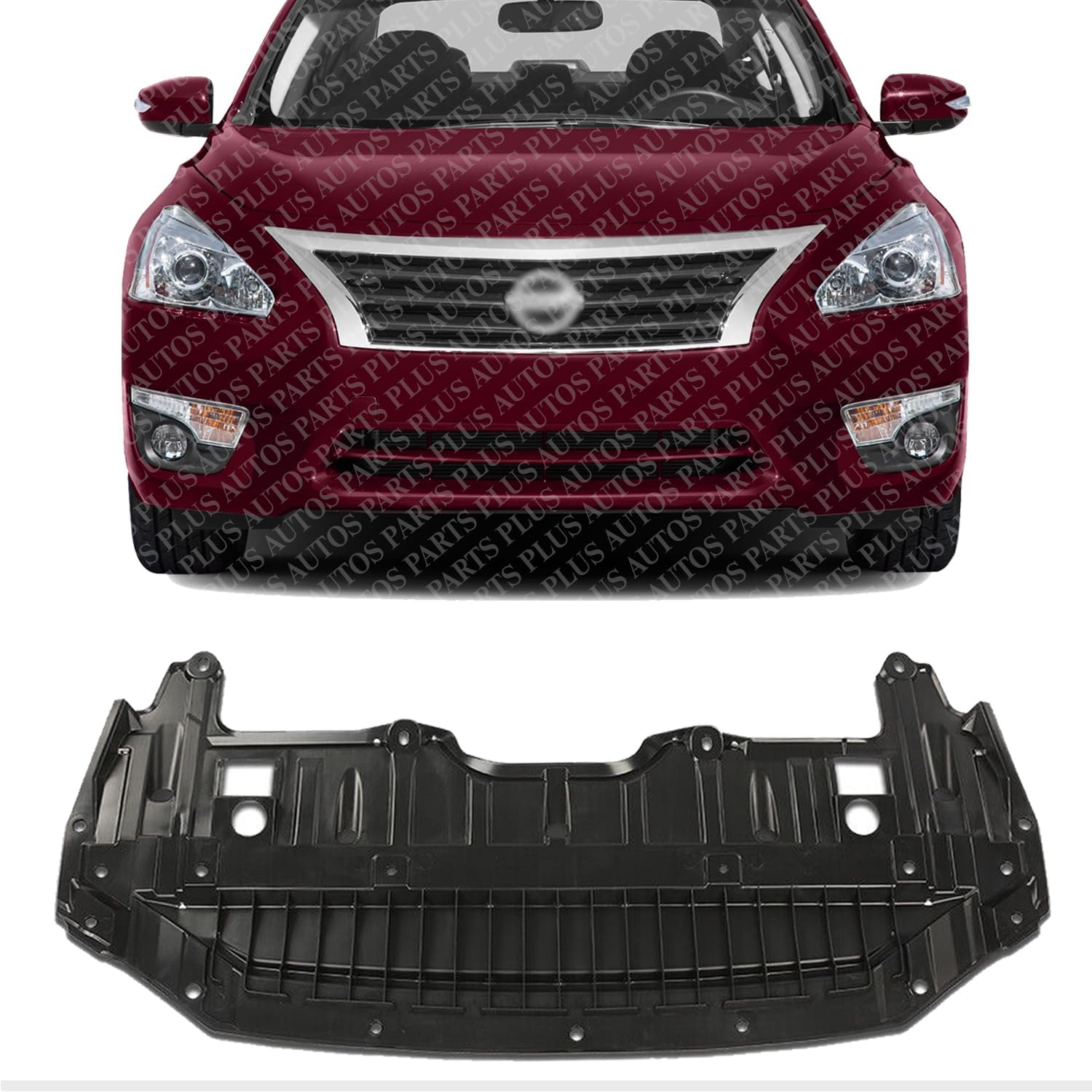 Front Engine Splash Shield Direct Replacement Compatible with 2013-2015 Nissan Altima NI1228145 758903TA0A