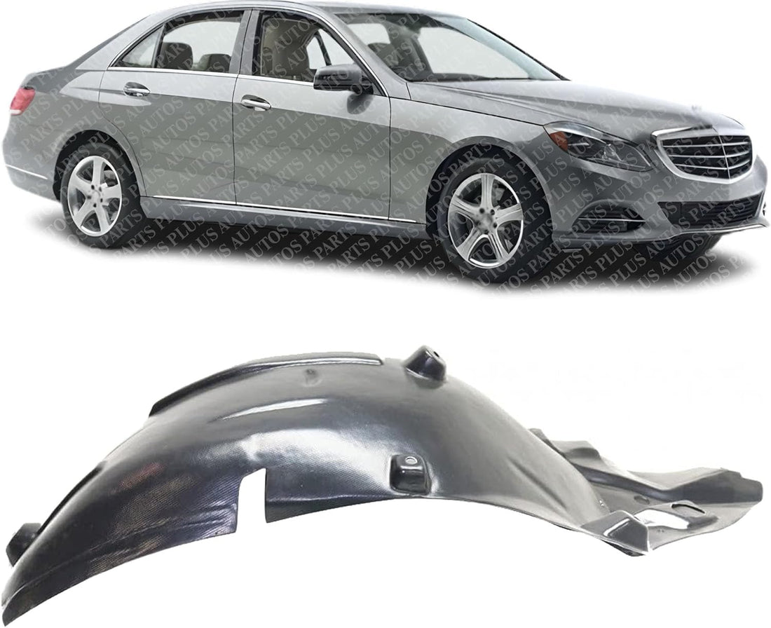 Front Section Fender Liner Right Passenger Side Direct Replacement Compatible With 2014-2016 Mercedes Benz E-Class MB1249174 2126906230