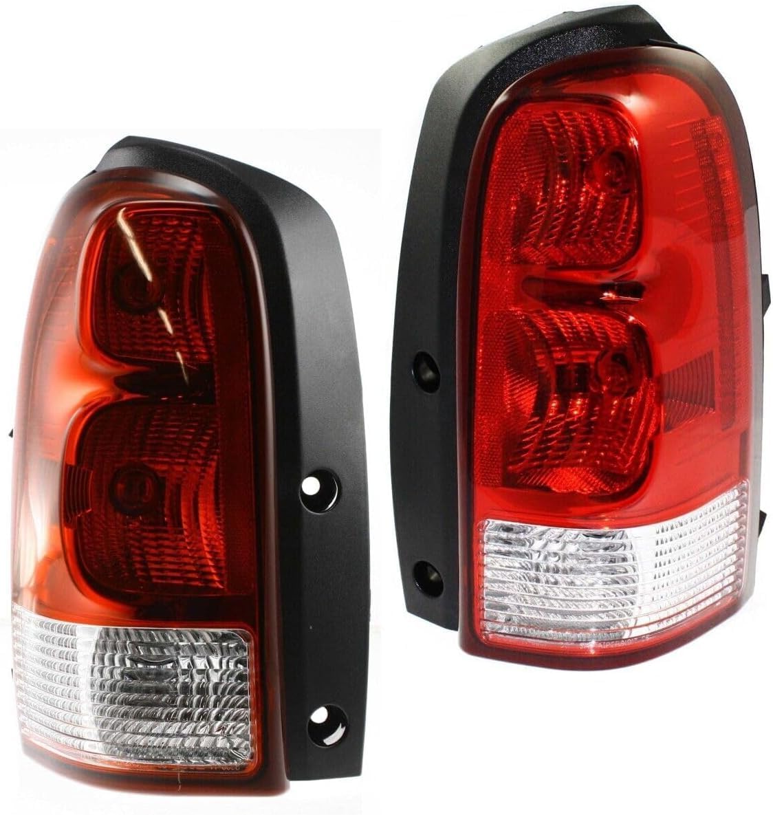 Set of 2 Tail Light Assembly Right & Left Side Direct Replacement Compatible With 2005-2007 Buick Terraza/Saturn Relay / 2005-2009 Chevrolet Uplander/Pontiac Montana GM2801183