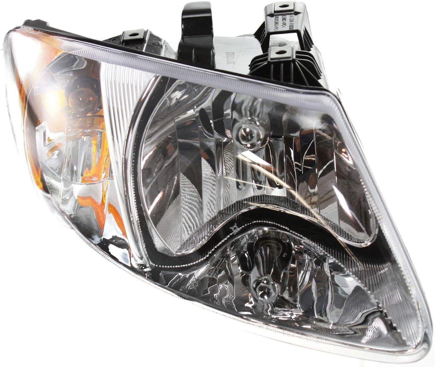 Set Of 2 Front Head Light Assembly Left Driver & Right Passenger Side Direct Replacement Compatible With 2001-2007 Dodge Grand Caravan ‎4857700AC 4857701AC