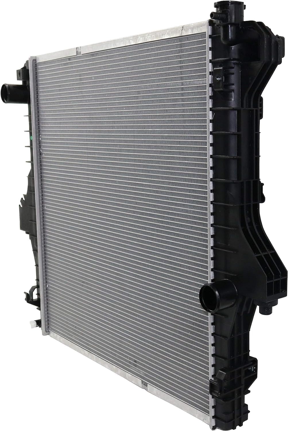 Front Radiator Aluminum Core Direct Replacement Compatible With 2003-2009 Dodge Ram 2500 3500 CH3010304 CH3010359 52028900AG 55056816AA