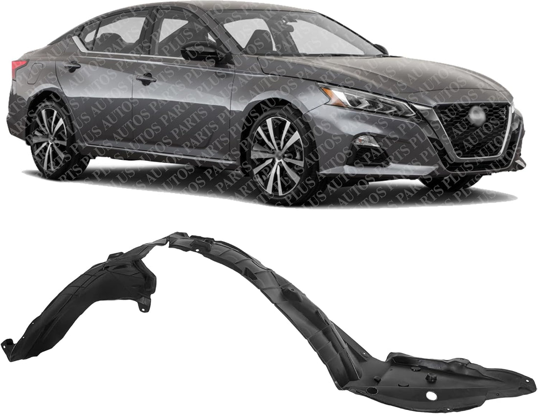 Front Fender Liner Right Passenger Side Direct Replacement Compatible With 2019-2023 Nissan Altima NI1249166 638406CA0A