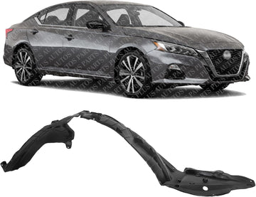 Front Fender Liner Right Passenger Side Direct Replacement Compatible With 2019-2023 Nissan Altima NI1249166 638406CA0A