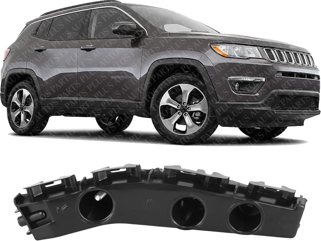 Front Bumper Bracket Right Passenger Side Direct Replacement Compatible With 2011-2017 Jeep Compass CH1043104 5182596AC