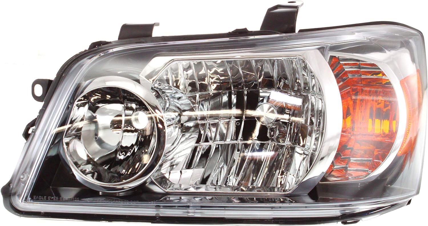 Set Of 2 Front Head Light Left Driver & Right Passenger Side Direct Replacement Compatible With 2004-2006 Toyota Highlander TO2502151 TO2503151 8117048280 8113048280