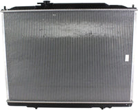 Front Radiator Aluminum Core Direct Replacement Compatible With 2009-2015 Honda Pilot / 2010-2014 Ridgeline HO3010222 19010RN0A52
