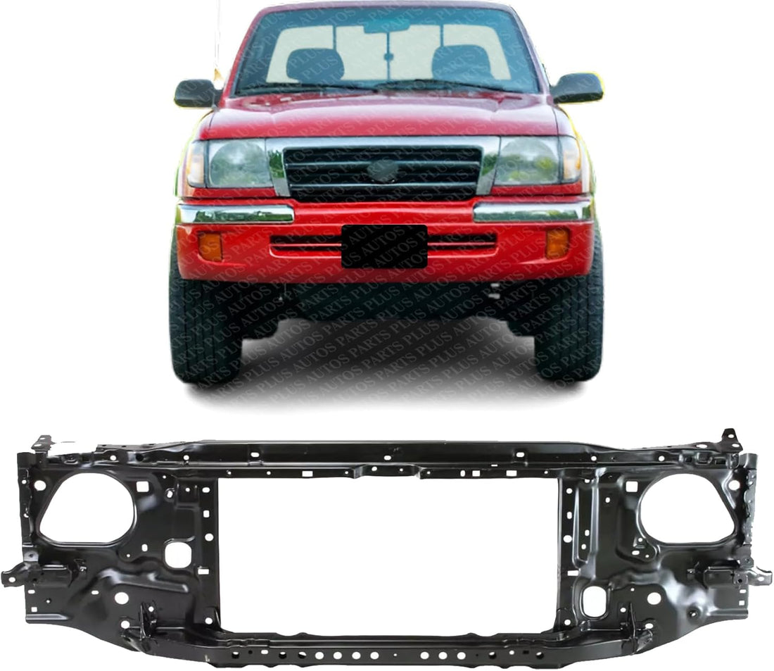 Front Radiator Support Assembly Steel Direct Replacement Compatible With 1997-2000 Toyota Tacoma TO1225207 5320104060