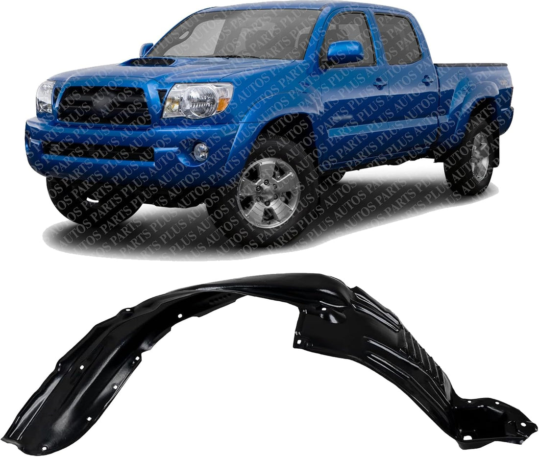 Front Fender Liner Left Driver Side Direct Replacement Compatible With 2005-2011 Toyota Tacoma TO1248135 5387604160