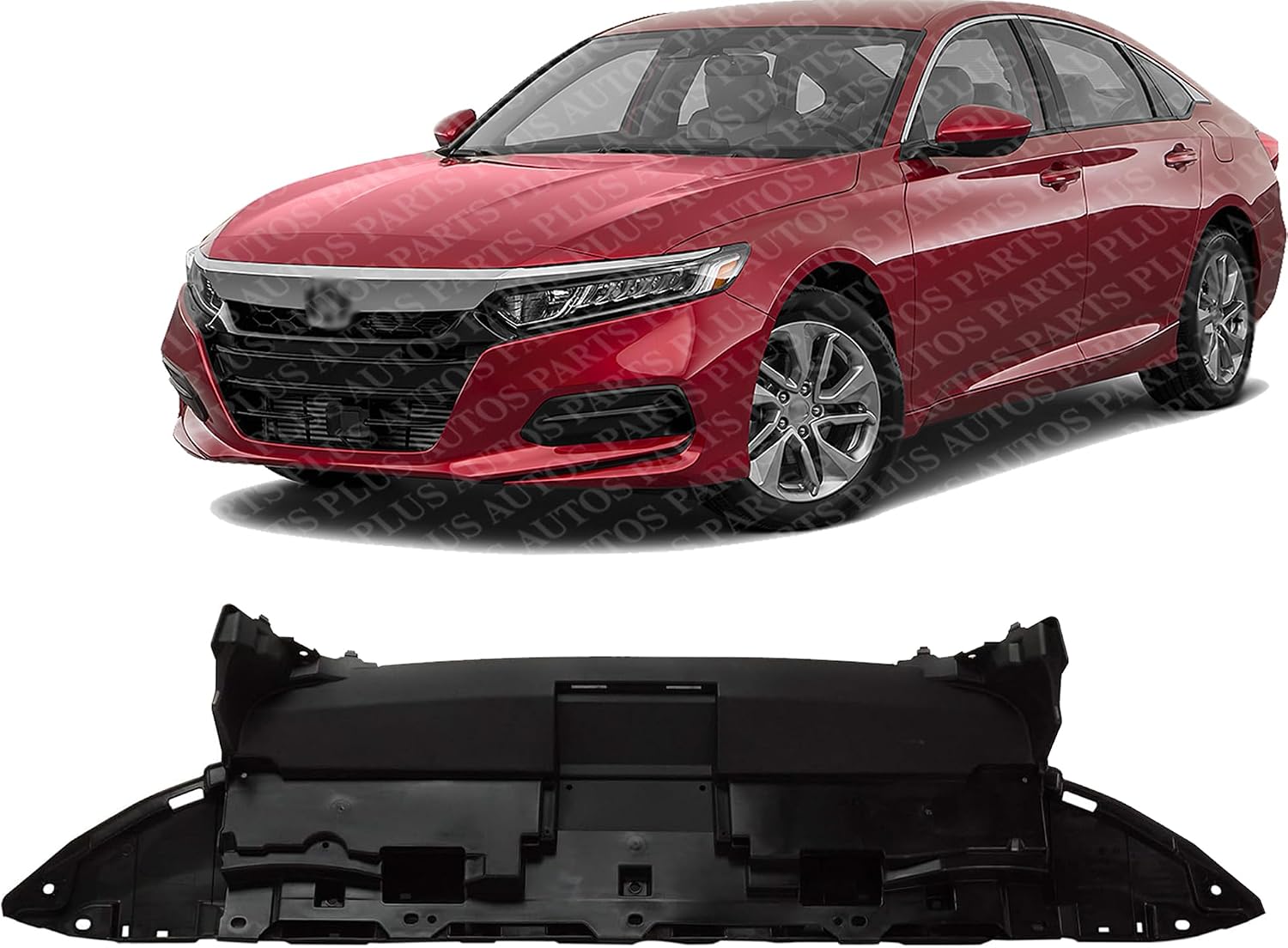 Front Engine Splash Shield Under Cover Direct Replacement Compatible with 2018-2020 Honda Accord HO1228159 71310TVAA50