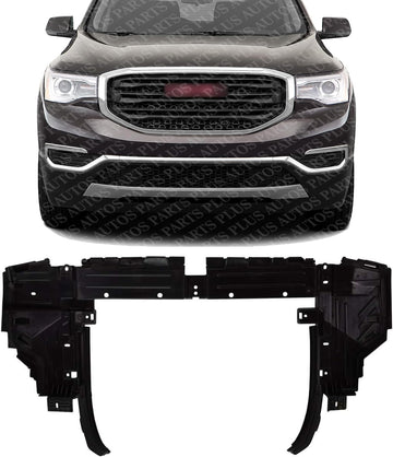 Front Upper Radiator Support Baffle Plastic Direct Replacement Compatible With 2017-2019 GMC Acadia GM1218119 84728318