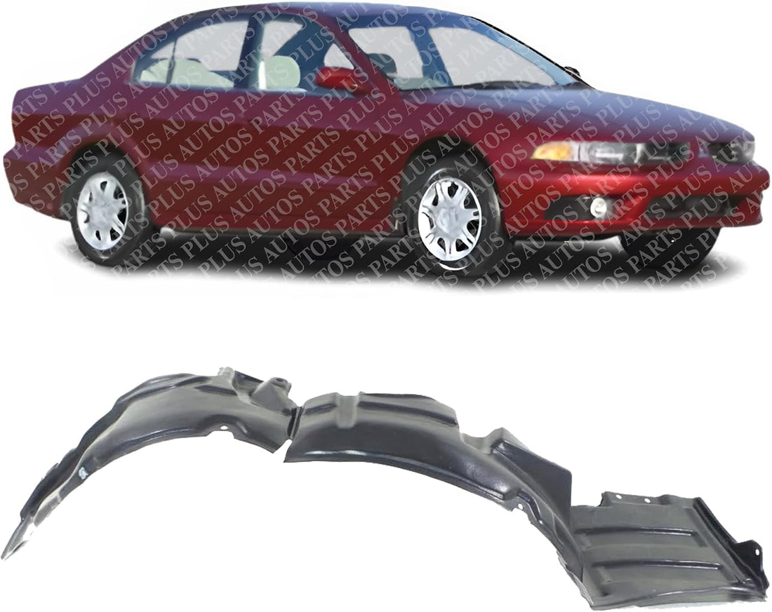 Front Fender Liner Right Passenger Side Direct Replacement Compatible With 2002-2003 Mitsubishi Galant MI1249109 MR972842