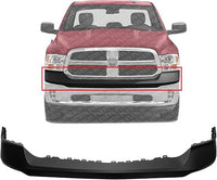 Front Bumper Upper Cover Upper Textured Direct Replacement Compatible With 2013-2018 RAM 1500 CH1014107 68207014AA