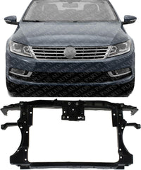 Front Radiator Support Assembly Plastic Direct Replacement Compatible With 2013-2017 Volkswagen CC VW1225142 3C8805588L