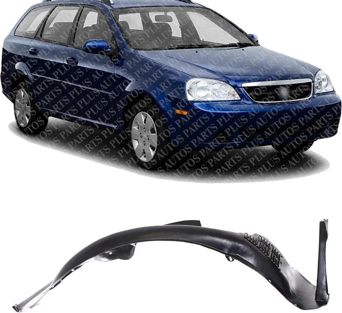 Front Fender Liner Right Passenger Side Direct Replacement Compatible with 2004-2008 Suzuki Forenza SZ1251100 7231085Z01