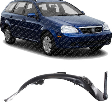 Front Fender Liner Right Passenger Side Direct Replacement Compatible with 2004-2008 Suzuki Forenza SZ1251100 7231085Z01