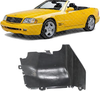 Front Fender Liner Rear Section Left Driver Side Direct Replacement Compatible With 1990-2002 Mercedes Benz SL-Class MB1250112 1296981130