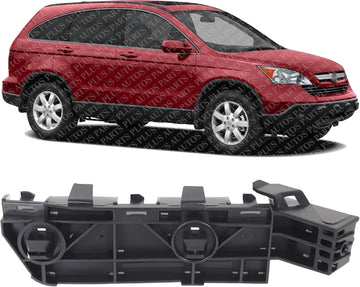 Front Bumper Bracket Right Passenger Side Direct Replacement Compatible With 2007-2011 Honda CR-V HO1043106 71193SWA003