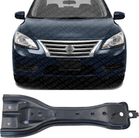 Front Radiator Center Hood Lock Stay Support Steel Direct Replacement Compatible With 2013-2019 Nissan Sentra NI1234126 F25503SHMH