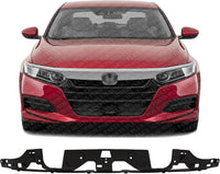 Front Bumper Upper Grille Assembly Primed Plastic Direct Replacement Compatible With 2018-2020 Honda Accord HO1200238 71112TVAA00