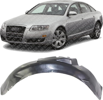 Front Fender Liner Left Driver Side Direct Replacement Compatible With 1998-2005 Audi A6 AU1248106 4B0821171C