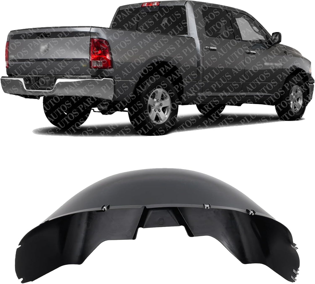 Rear Fender Liner Right Passenger Side Direct Replacement Compatible With 2012-2018 Ram 1500 CH1763107 68148510AB