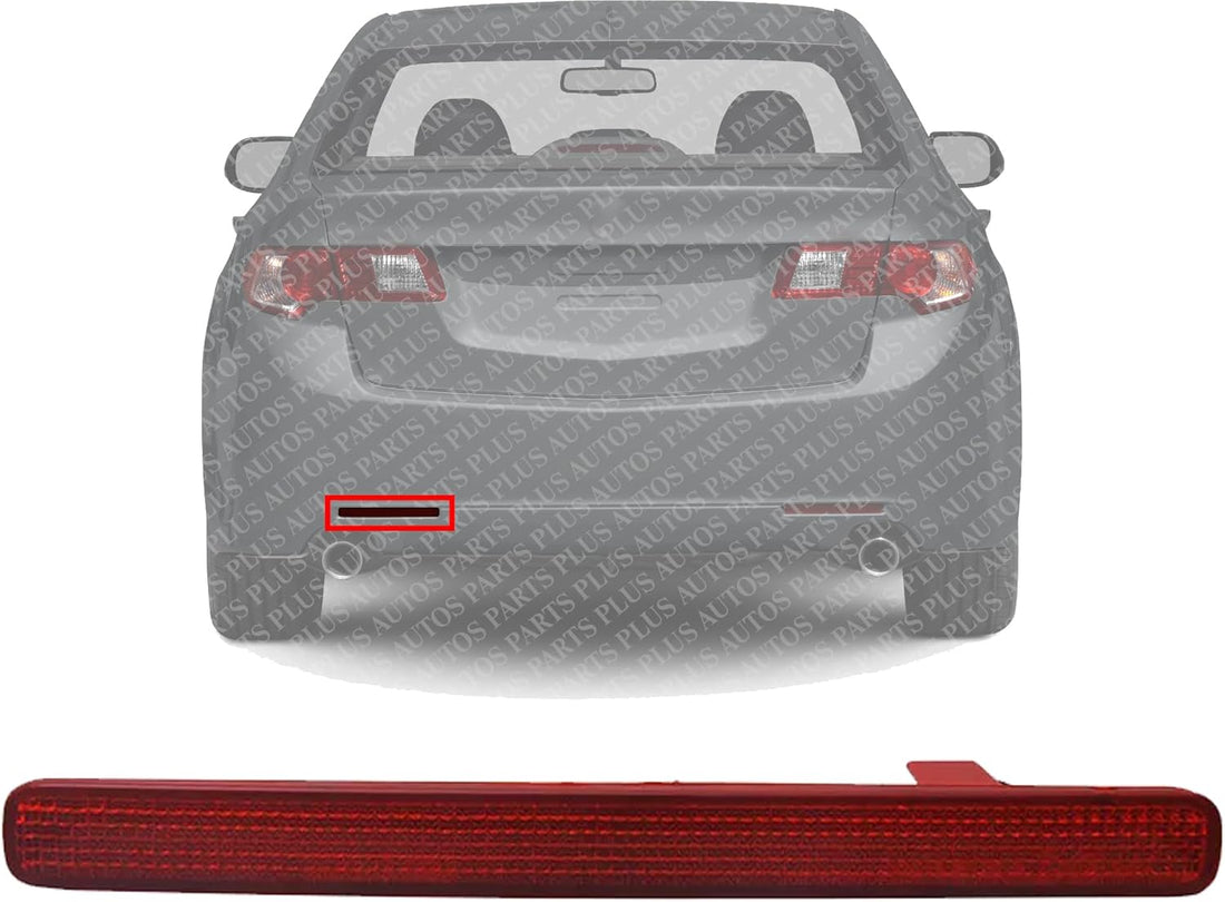 Rear Bumper Reflector Left Driver Side Direct Replacement Compatible With 2009-2014 Acura TSX AC1184100 33555TL0G01