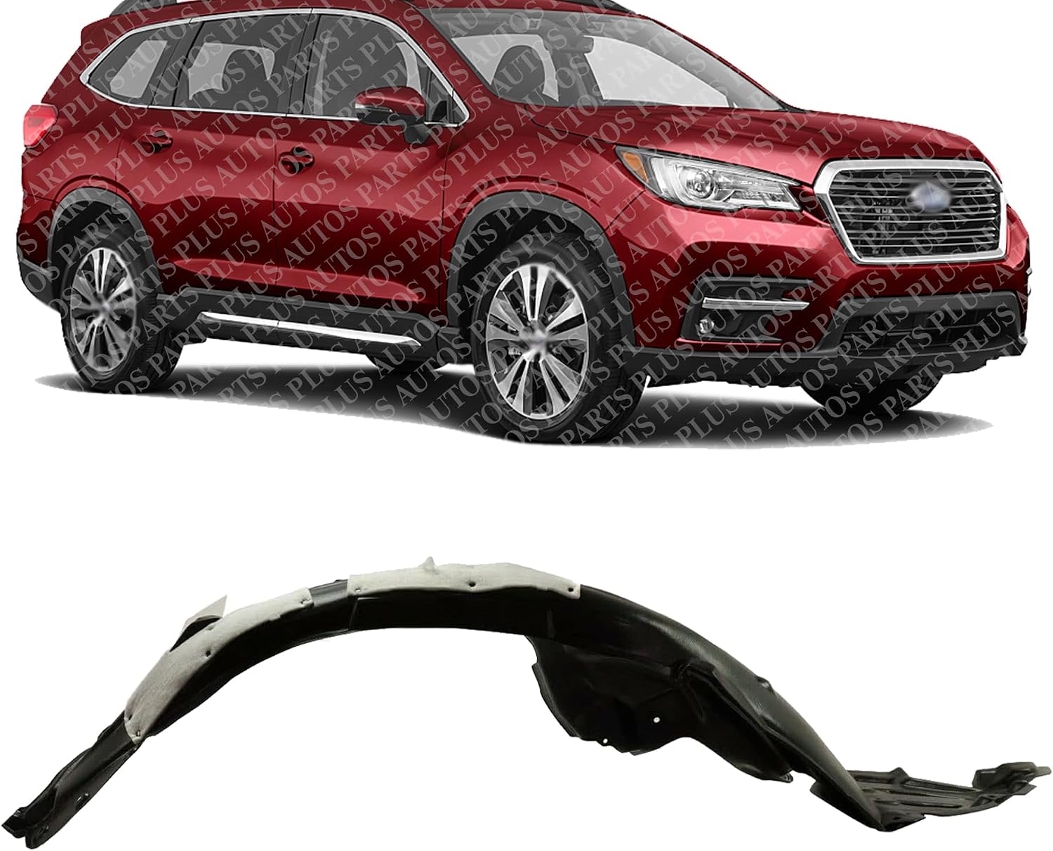Front Fender Liner Right Passenger Side Direct Replacement Compatible with 2019-2023 Subaru Ascent SU1249136 59110XC00A-PFM