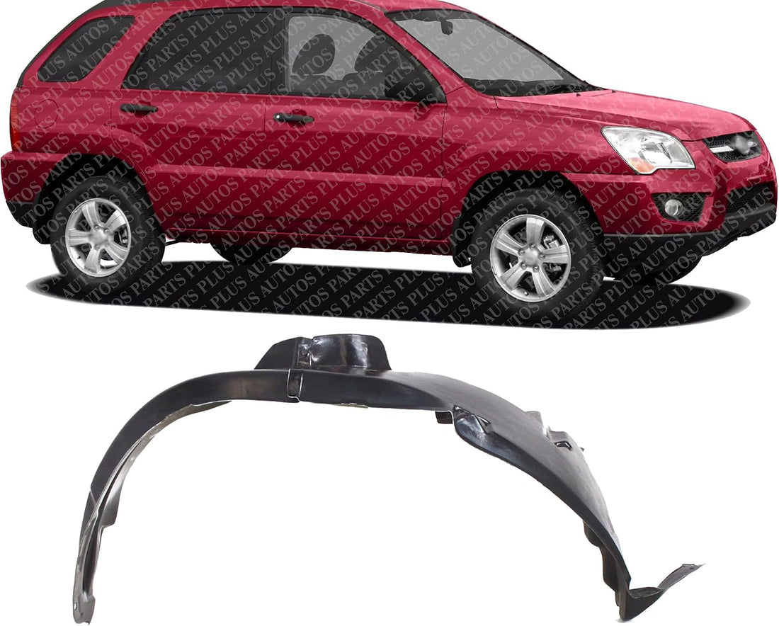 Front Fender Liner Right Passenger Side Direct Replacement Compatible with 2005-2010 Kia Sportage KI1251112 868121F010