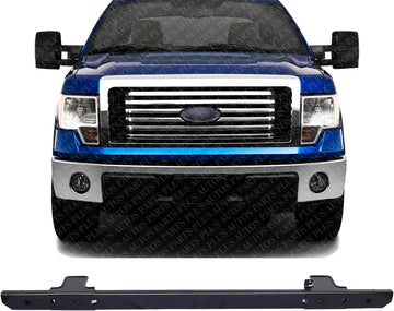 Front Radiator Support Lower Tie Bar Steel Direct Replacement Compatible With 2009-2014 Ford F-150 FO1225203 BL3Z16139B