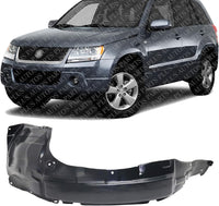 Front Fender Liner Left Driver Side Direct Replacement Compatible with 2006-2013 Suzuki Grand Vitara SZ1250102 7248265J00