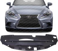 Front Radiator Support Cover Plastic Direct Replacement Compatible With 2006-2015 Lexus IS350 / IS250 LX1224104 5329553010