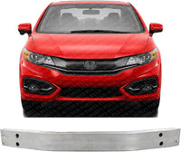 Front Bumper Reinforcement Aluminum Direct Replacement Compatible With 2014-2015 Honda Civic HO1006194 71130TS8A50