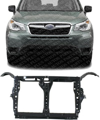 Front Radiator Support Assembly Steel Direct Replacement Compatible With 2014-2018 Subaru Forester SU1225147 53029SG0019P