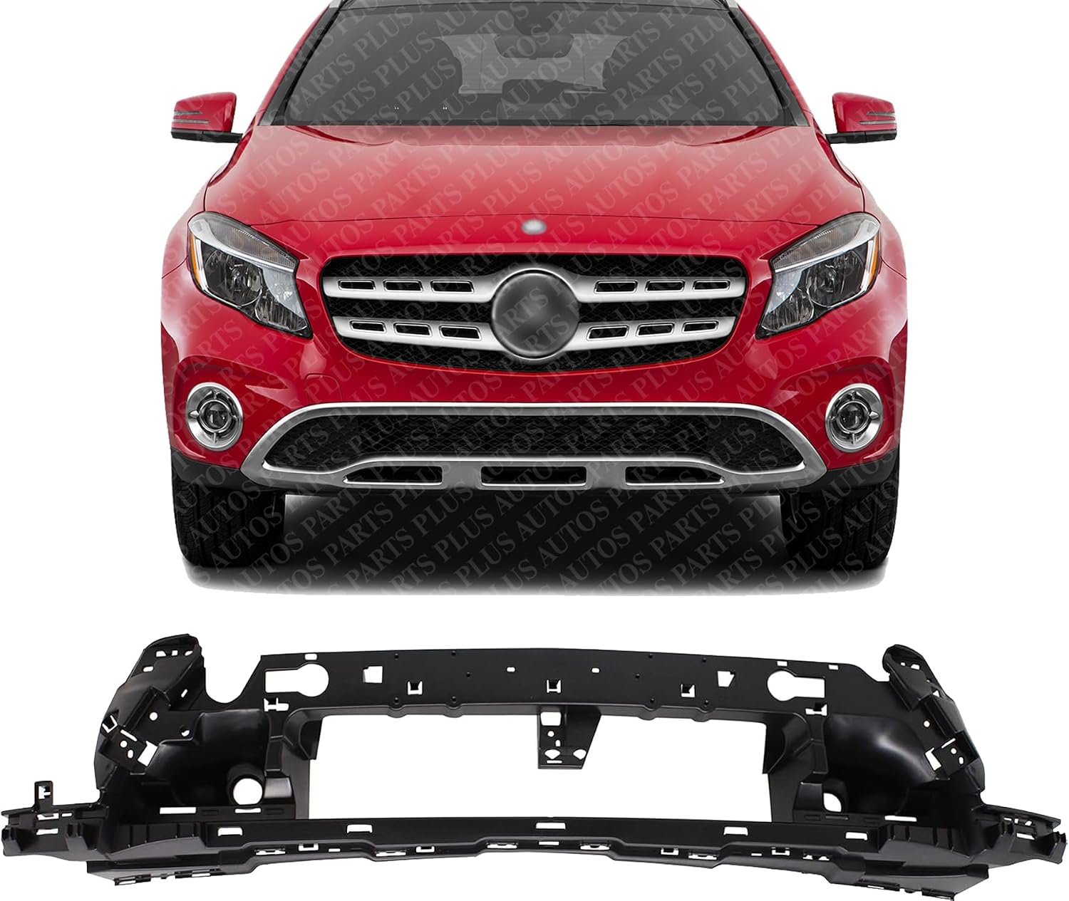 Front Bumper Lower Mounting Support Bracket Direct Replacement Compatible With 2016-2019 Mercedes Benz GLE-CLASS / 2017-2019 GLS450 GLS550 MB1041115 2928850965