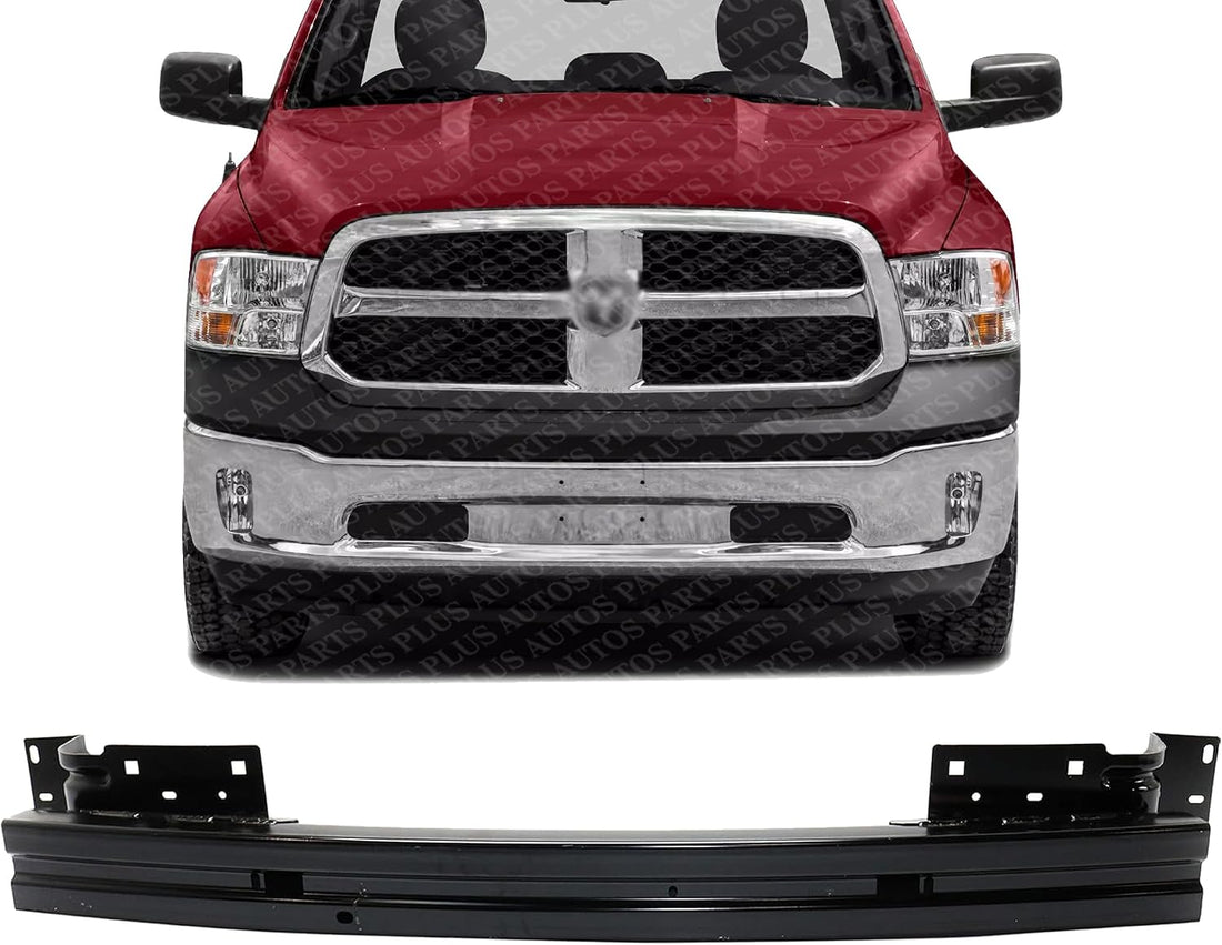 Front Bumper Face Bar Reinforcement Cross Member Steel Direct Replacement Compatible With 2013-2022 Ram 1500 CH1006232 68196999AB
