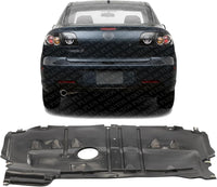 Rear Engine Splash Shield Under Cover Plastic Direct Replacement Compatible with 2004-2009 Mazda 3/5 MA1228103 BP4K56111M