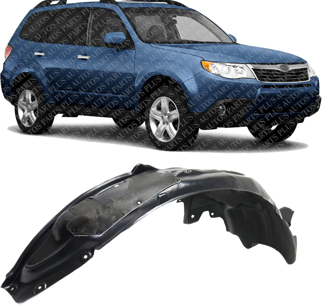 Front Fender Liner Right Passenger Side Direct Replacement Compatible With 2009-2013 Subaru Forester SU1249118 59120SC000