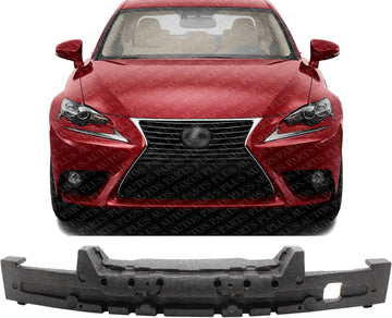 Front Bumper Impact Absorber Direct Replacement Compatible With 2011-2015 Lexus IS250 / IS350 LX1070122 5261153140