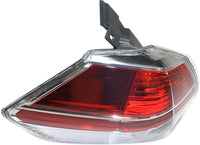 AUTOS PARTS PLUS Tail Light Outer Assembly Left Driver Side Direct Replacement Compatible With 2014-2016 Nissan Rogue NI2804102 265554BA0A