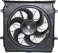 Front Radiator Single Fan Shroud Assembly Direct Replacement Compatible with 2002-2005 Jeep Liberty CH3117101 55037659AB