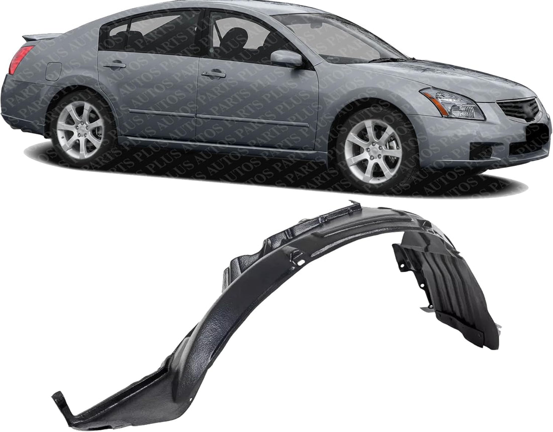 Front Fender Liner Right Passenger Side Direct Replacement Compatible With 2004-2008 Nissan Maxima NI1251115 63842ZK00A