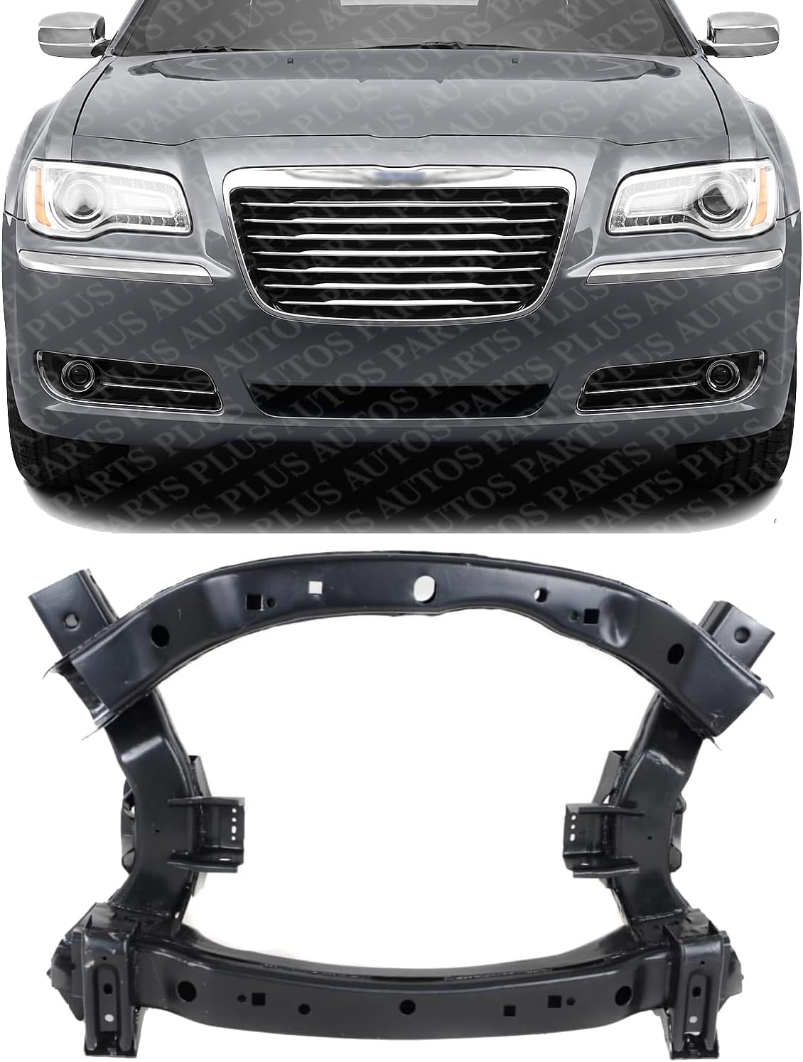 Front Sub Frame Steel Direct Replacement Compatible with 2011-2023 Chrysler 300 / Dodge Charger REPC310903 68185029AA