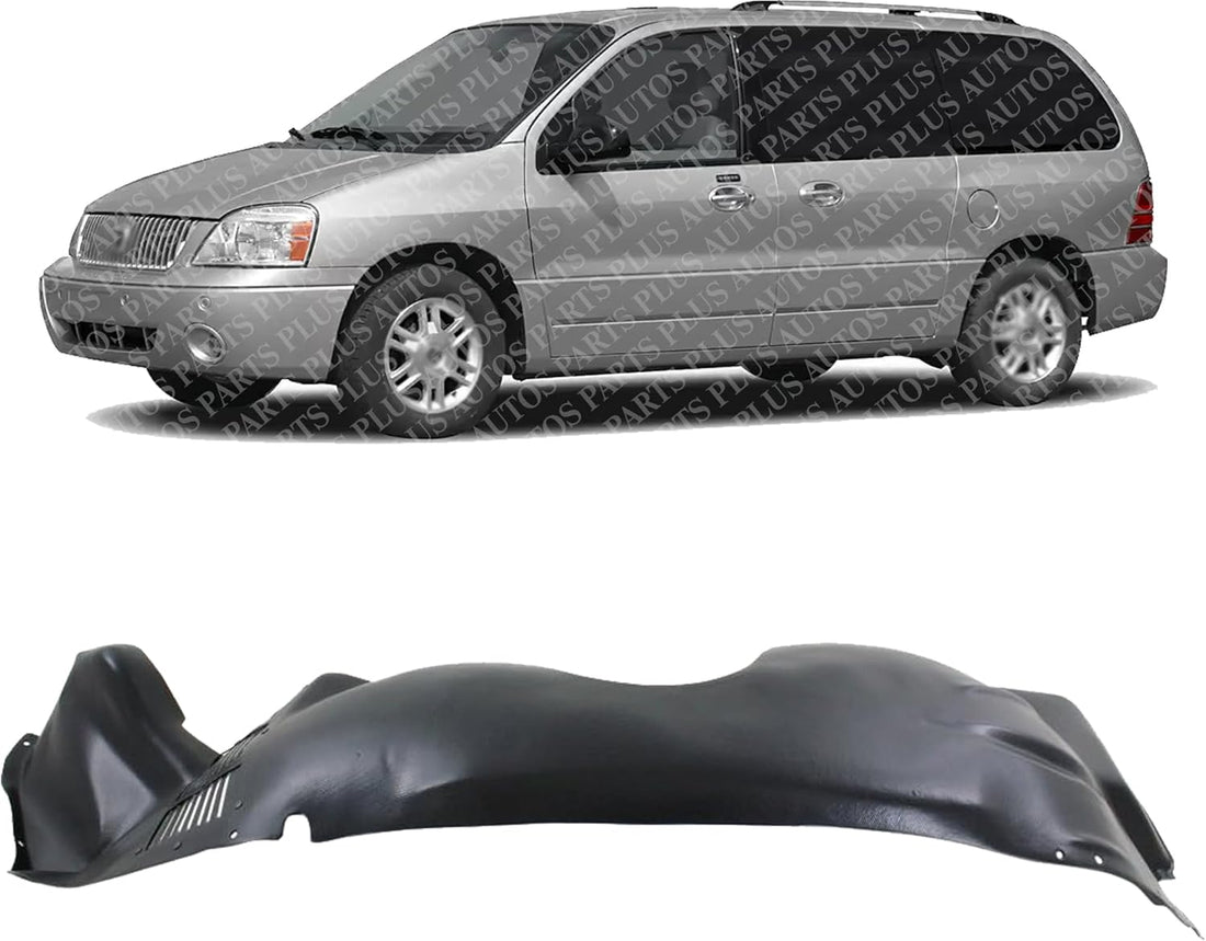 Front Fender Liner Left Driver Side Direct Replacement Compatible with 2004-2007 Ford Freestar/Mercury Monterey FO1248121 3F2Z16103BA