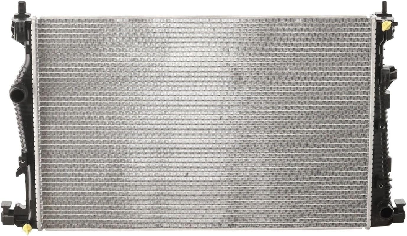 Front Radiator Aluminum Core Direct Replacement Compatible With 2014-2018 Jeep Cherokee CH3010363 CH3010371 68197299AC 68229284AB