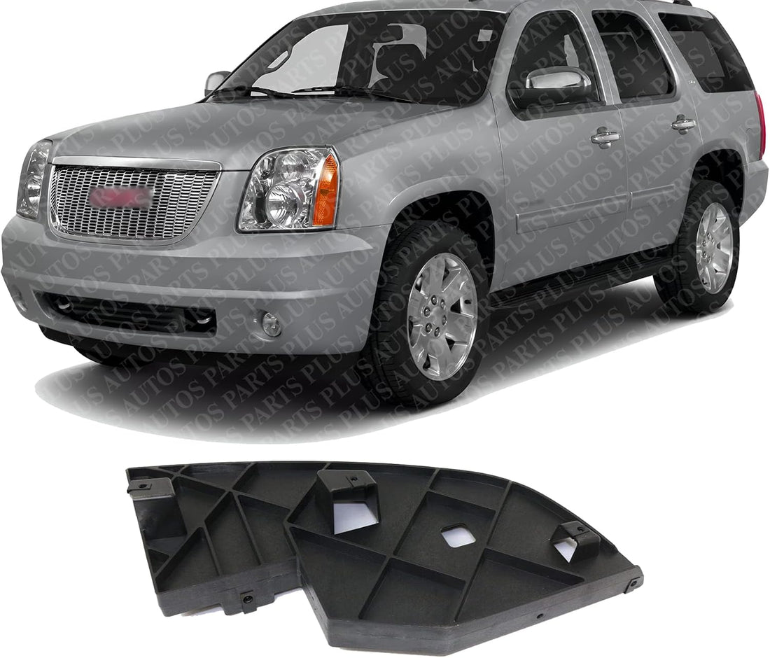 Front Bumper Outer Filler Left Driver Side Direct Replacement Compatible With 2007-2014 GMC Yukon/XL GM1088179 10376175